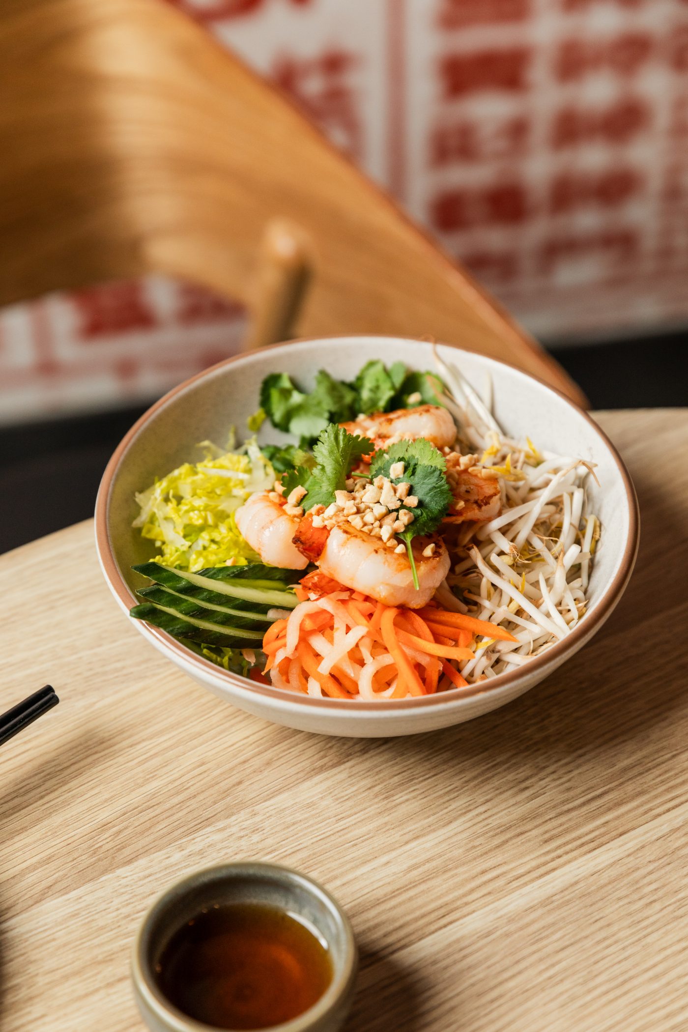 Delicious Asian food served at Mr Good Guy