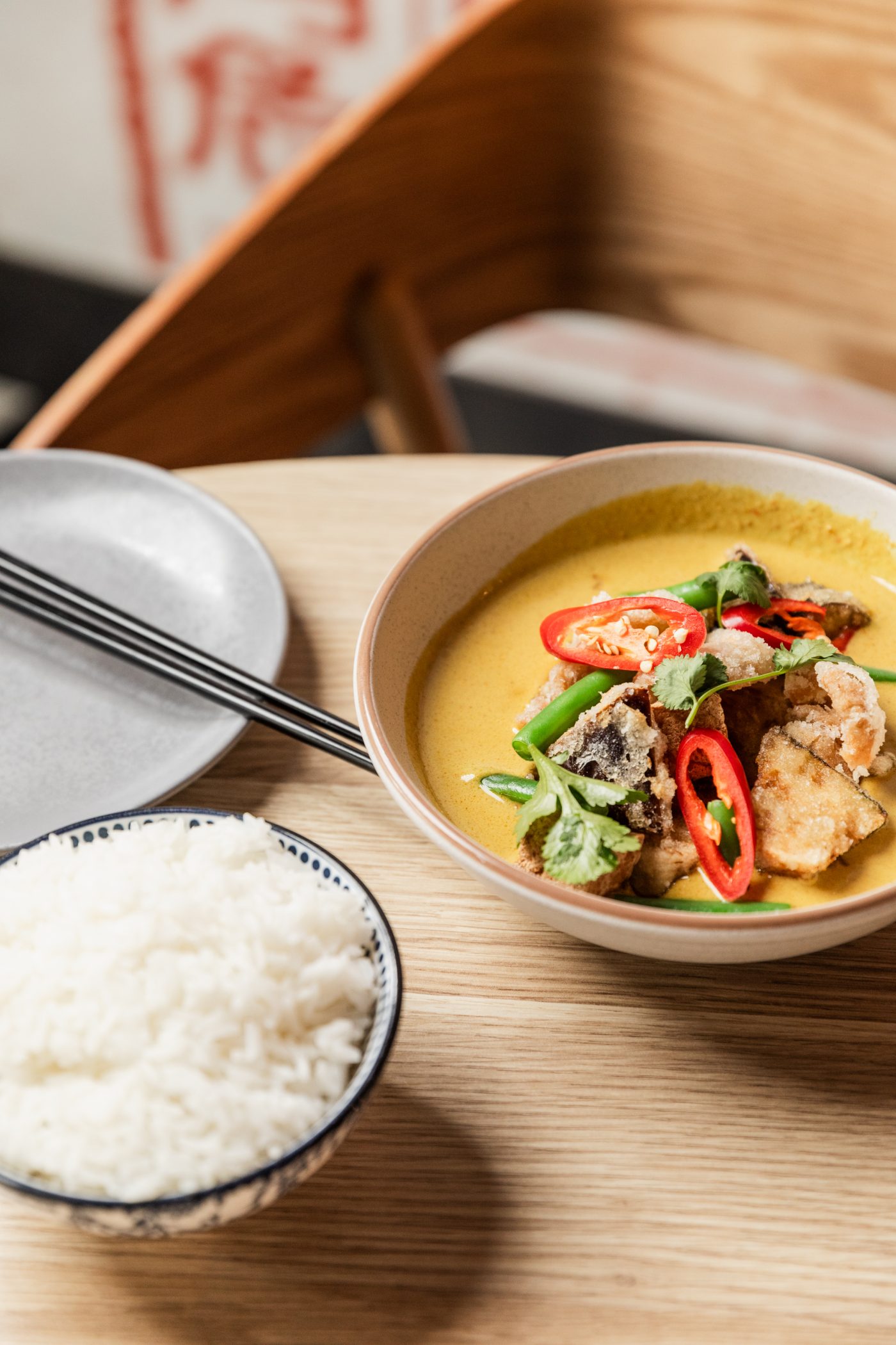 Delicious Asian food served at Mr Good Guy