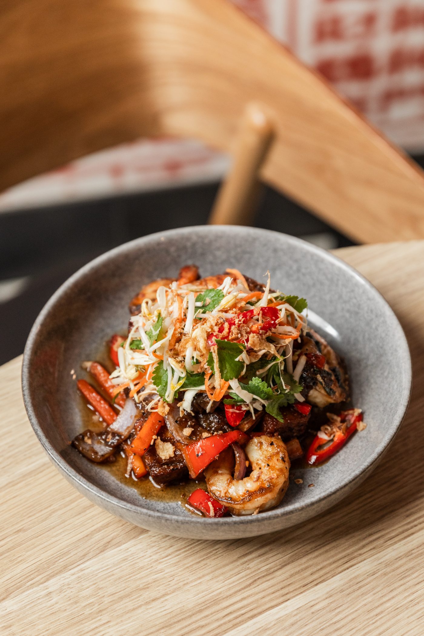 Delicious Asian food served at Mr Good Guy