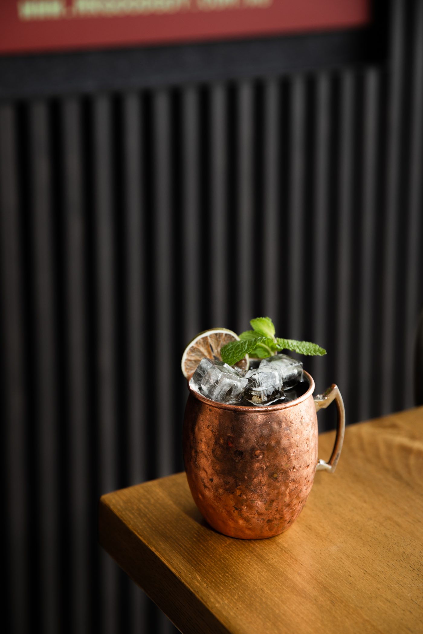 Ginger Mule served at Mr Good Guy Devonport