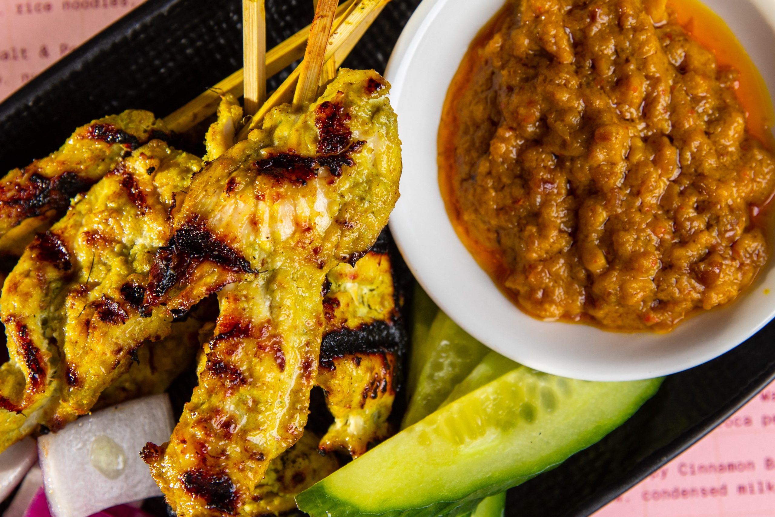 Mr Good Guy Devonport -  Malaysian satay chicken skewers